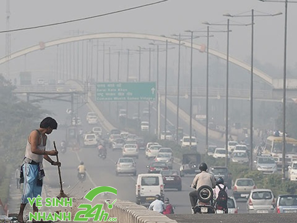 Môi trường không khí đang bị ô nhiễm nghiêm trọng